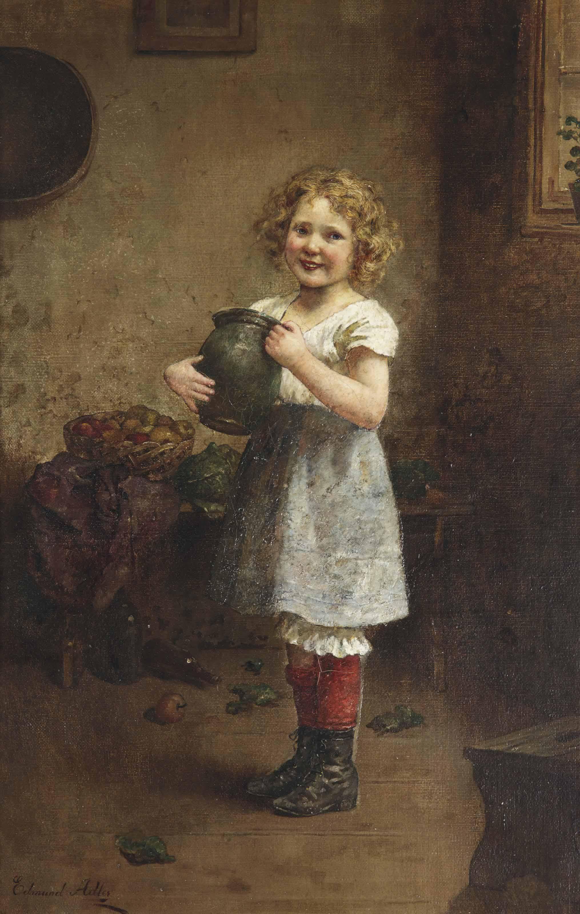 Edmund Adler - The Smiling Girl