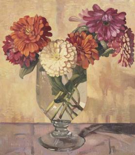 Edmund Arthur Harvey - Zinneas