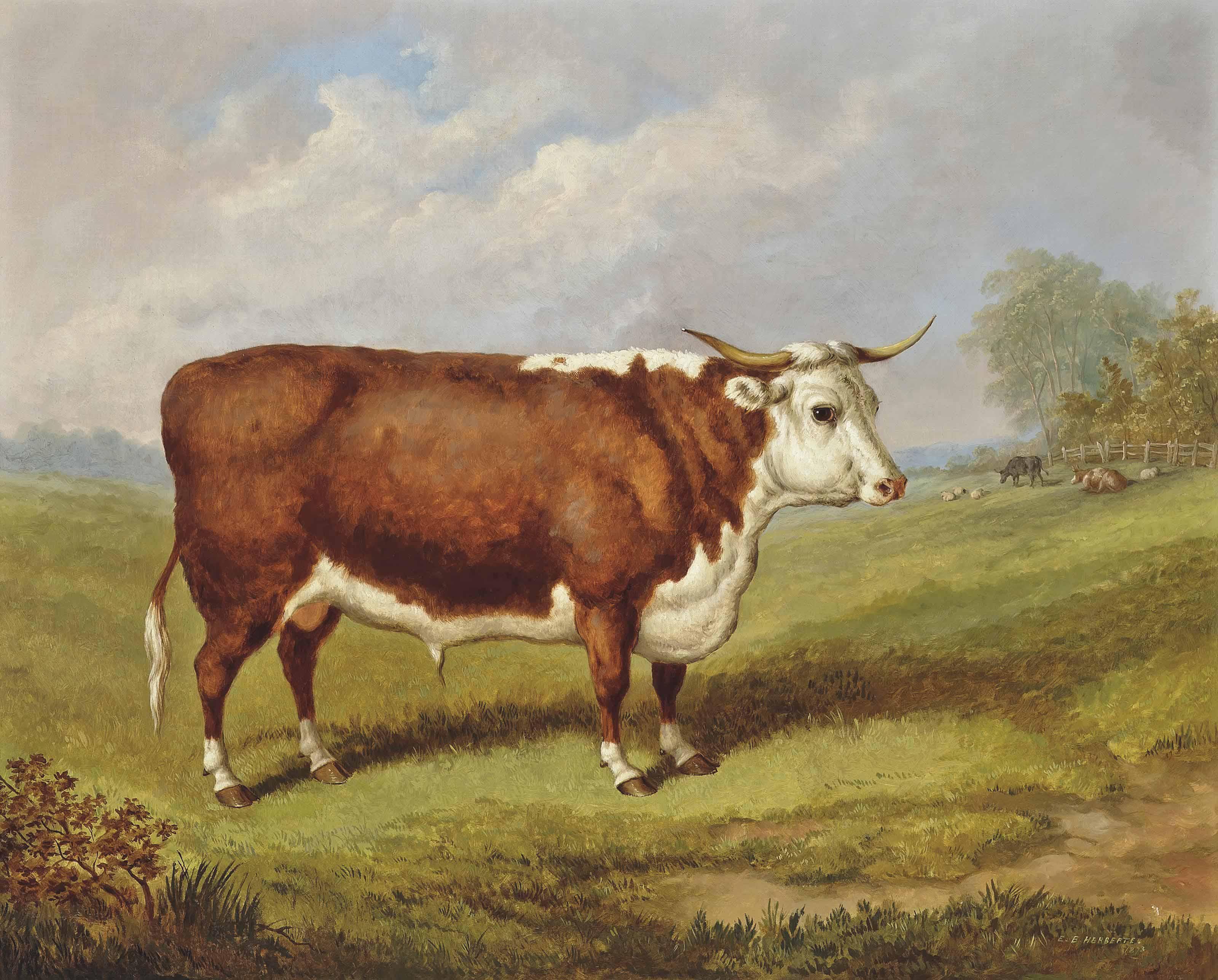 Edmund Benjamin Herberte - The Prize Bull