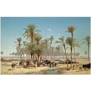 Edmund Berninger - German The Oasis, Biskra