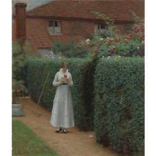 Edmund Blair Leighton - British Le Billet Doux