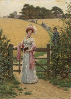 Edmund Blair Leighton - Sunday morning
