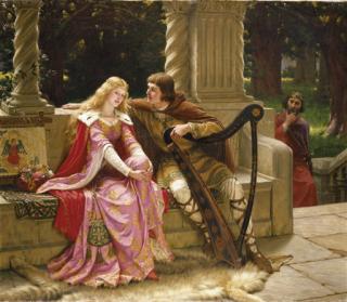 Edmund Blair Leighton - The End of the Song