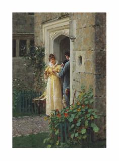 Edmund Blair Leighton - The request