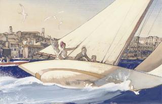 Edmund Blampied, R.B.A. - Cannes