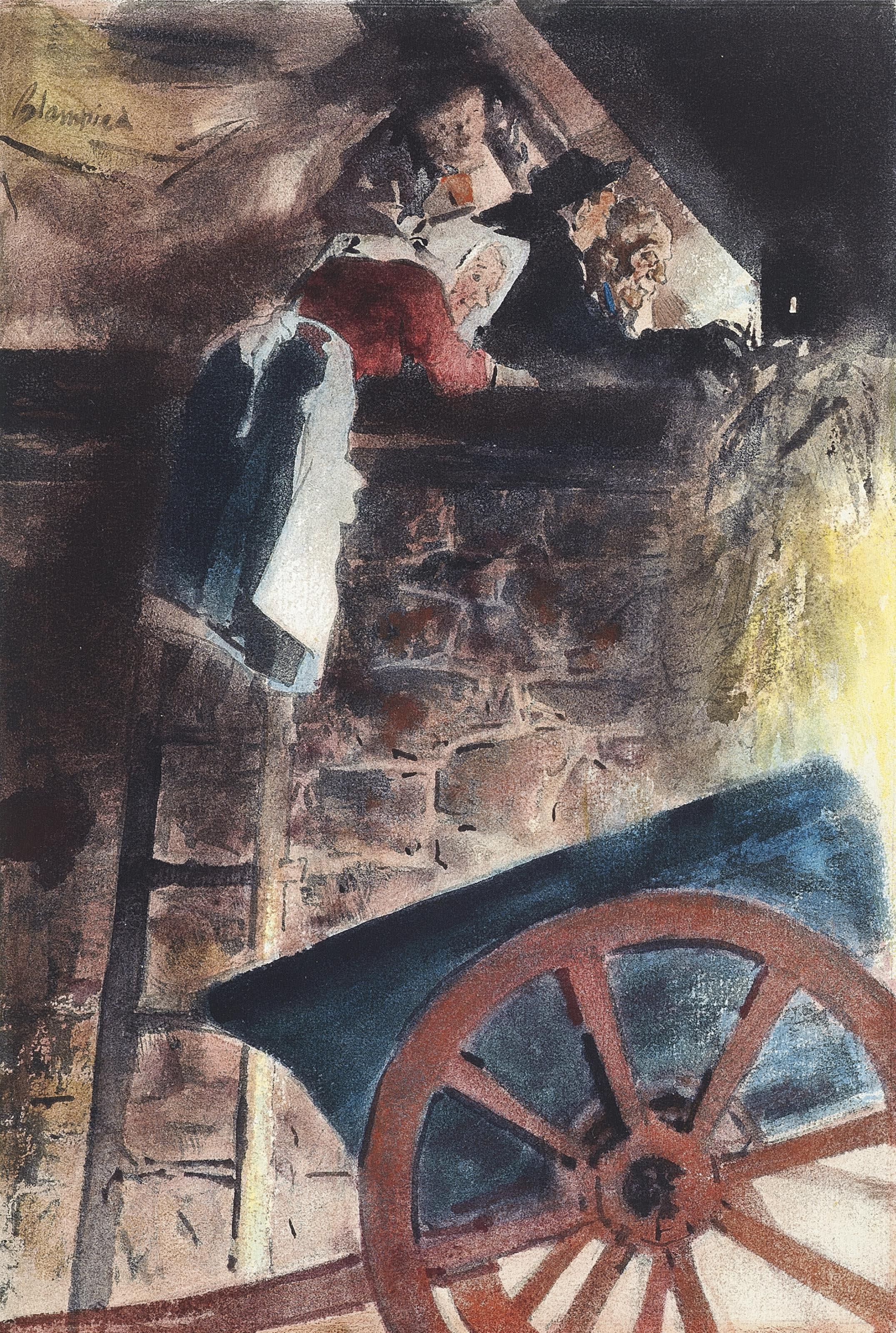 Edmund Blampied - Listening in to the wireless