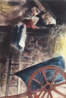 Edmund Blampied - Listening in to the wireless