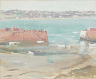 Edmund Blampied - St Aubyn\'S Harbour