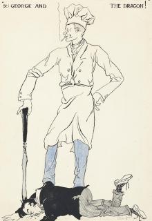 Edmund Blampied - St George and the Dragon