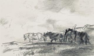 Edmund Blampied - Vraic gathering (illustrated); and High spirits