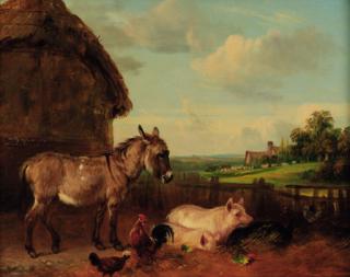 Edmund Bristow - The Farmyard