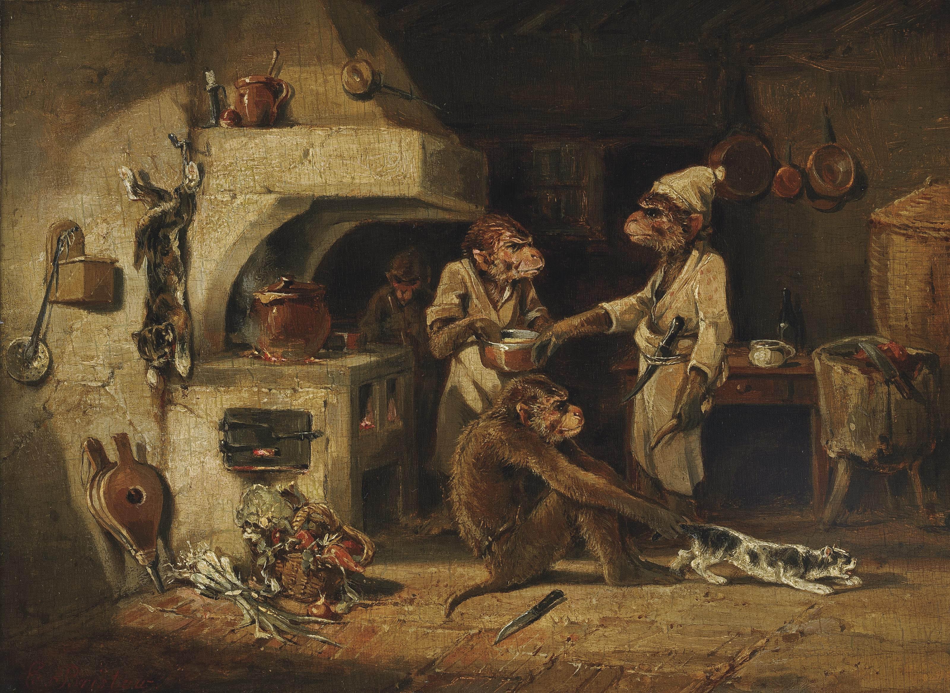 Edmund Bristow - The Monkey\'s kitchen