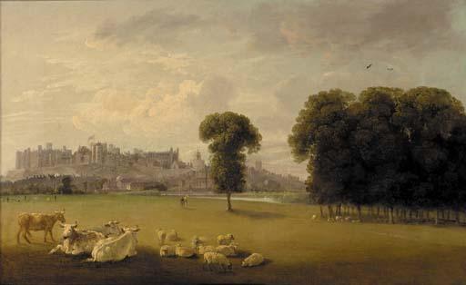 Edmund Bristow - Windsor Castle from the Thames