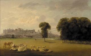 Edmund Bristow - Windsor Castle from the Thames