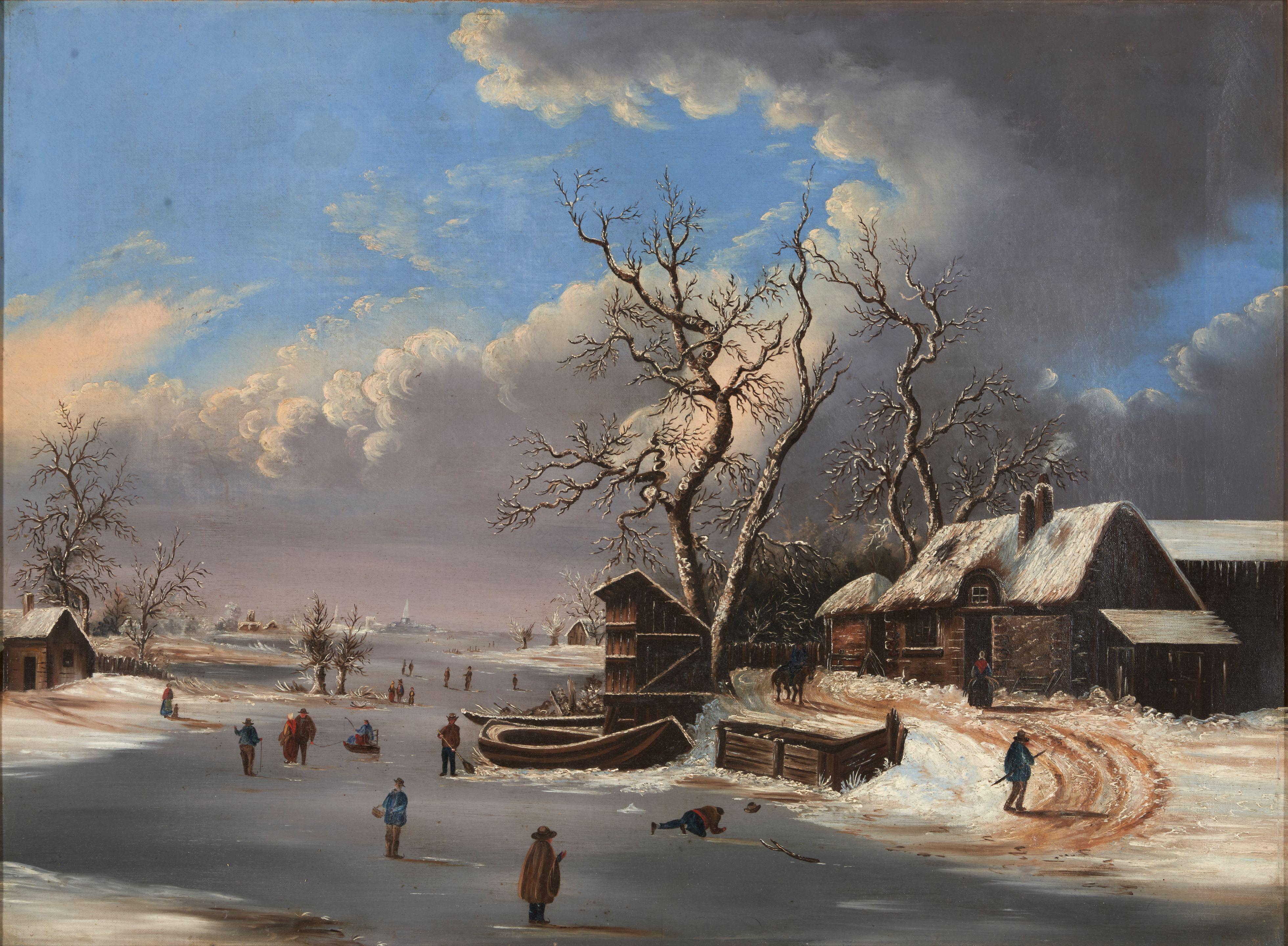 Edmund C. Coates - Winter in New York