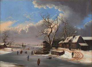 Edmund C. Coates - Winter in New York