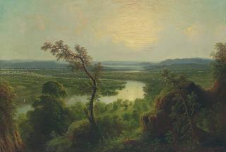 Edmund Coates - The Oxbow (Northampton, Massachusetts)