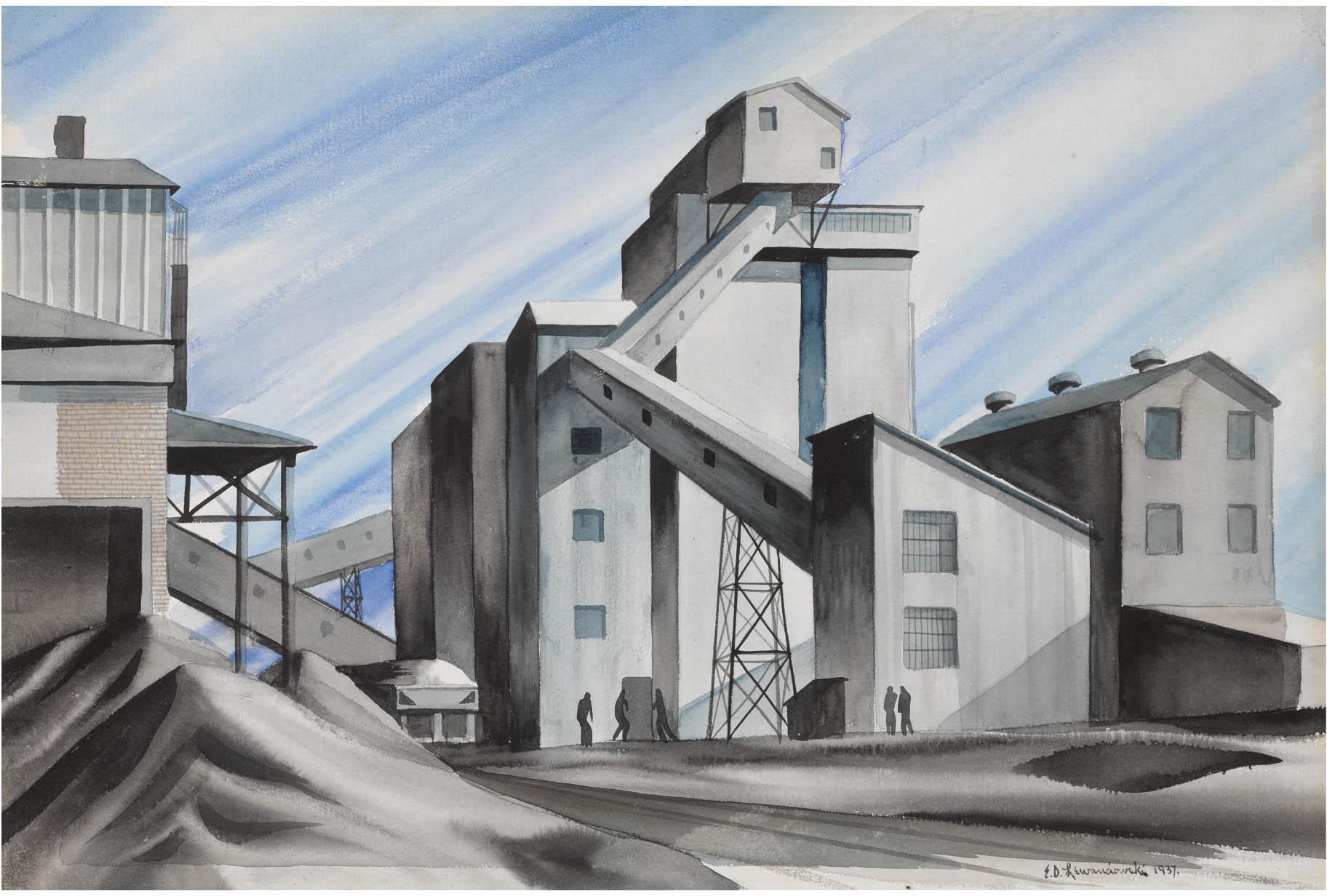 Edmund D. Lewandowski - Factory Yard