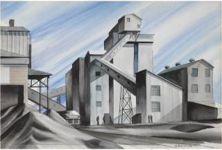 Edmund D. Lewandowski - Factory Yard