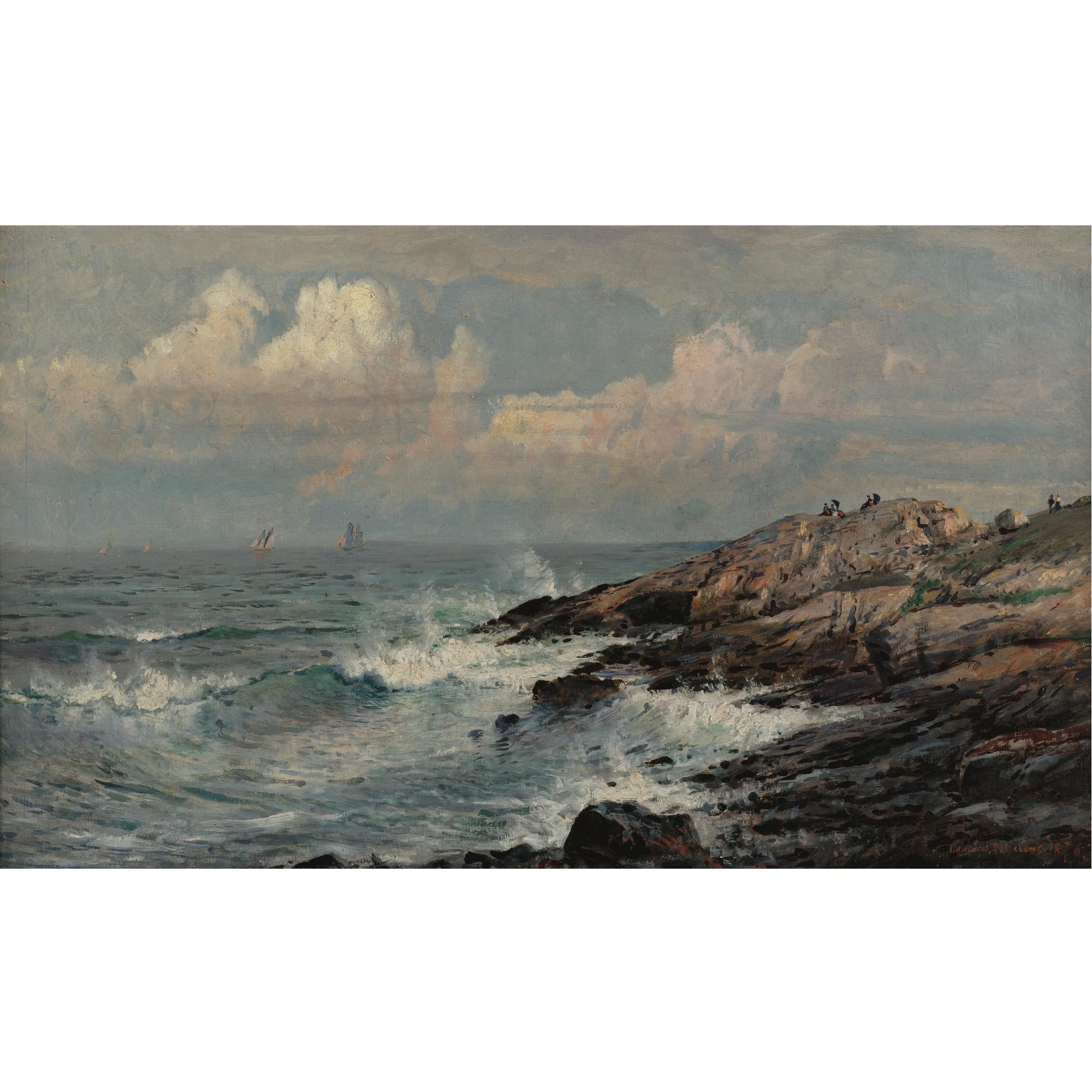 Edmund Darch Lewis - Along The Rocky Coast