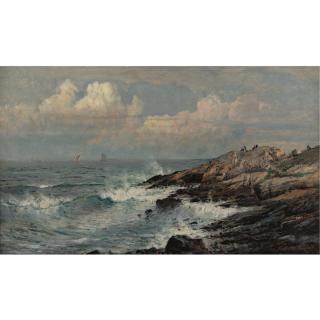 Edmund Darch Lewis - Along The Rocky Coast