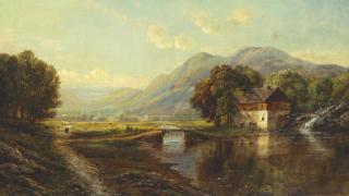 Edmund Darch Lewis - By the Mill Stream