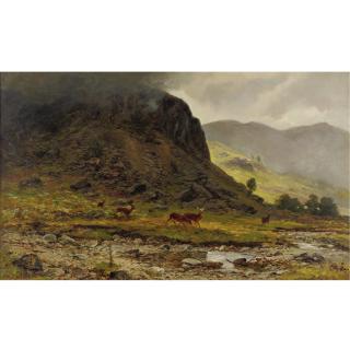 Edmund Darch Lewis - The Deer Run