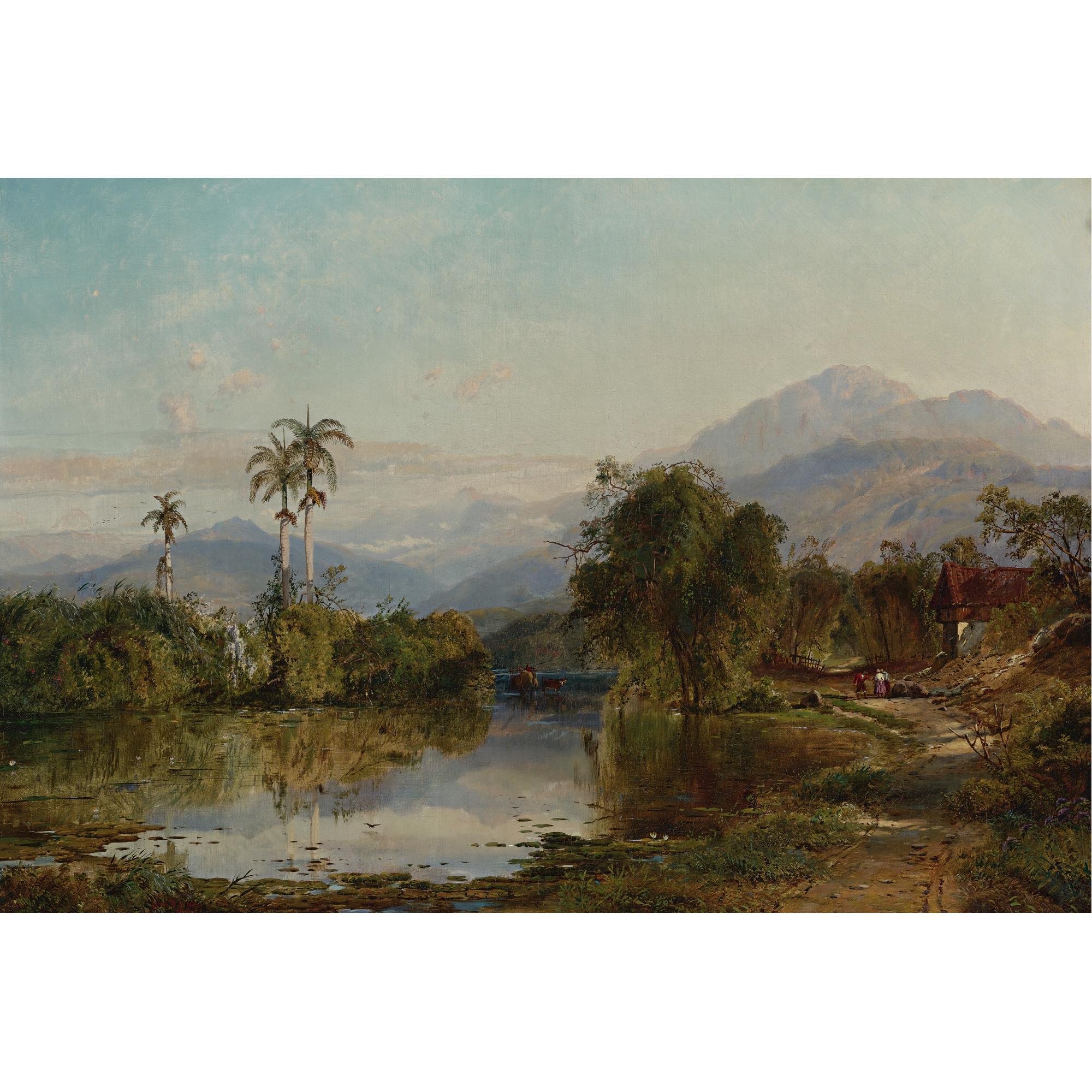 Edmund Darch Lewis - View Of Cuba