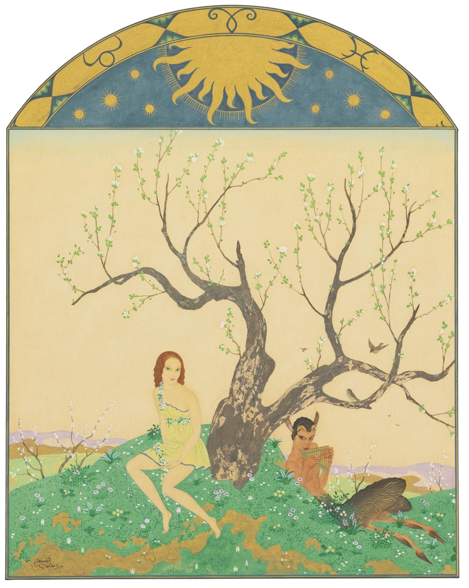 Edmund Dulac - British spring