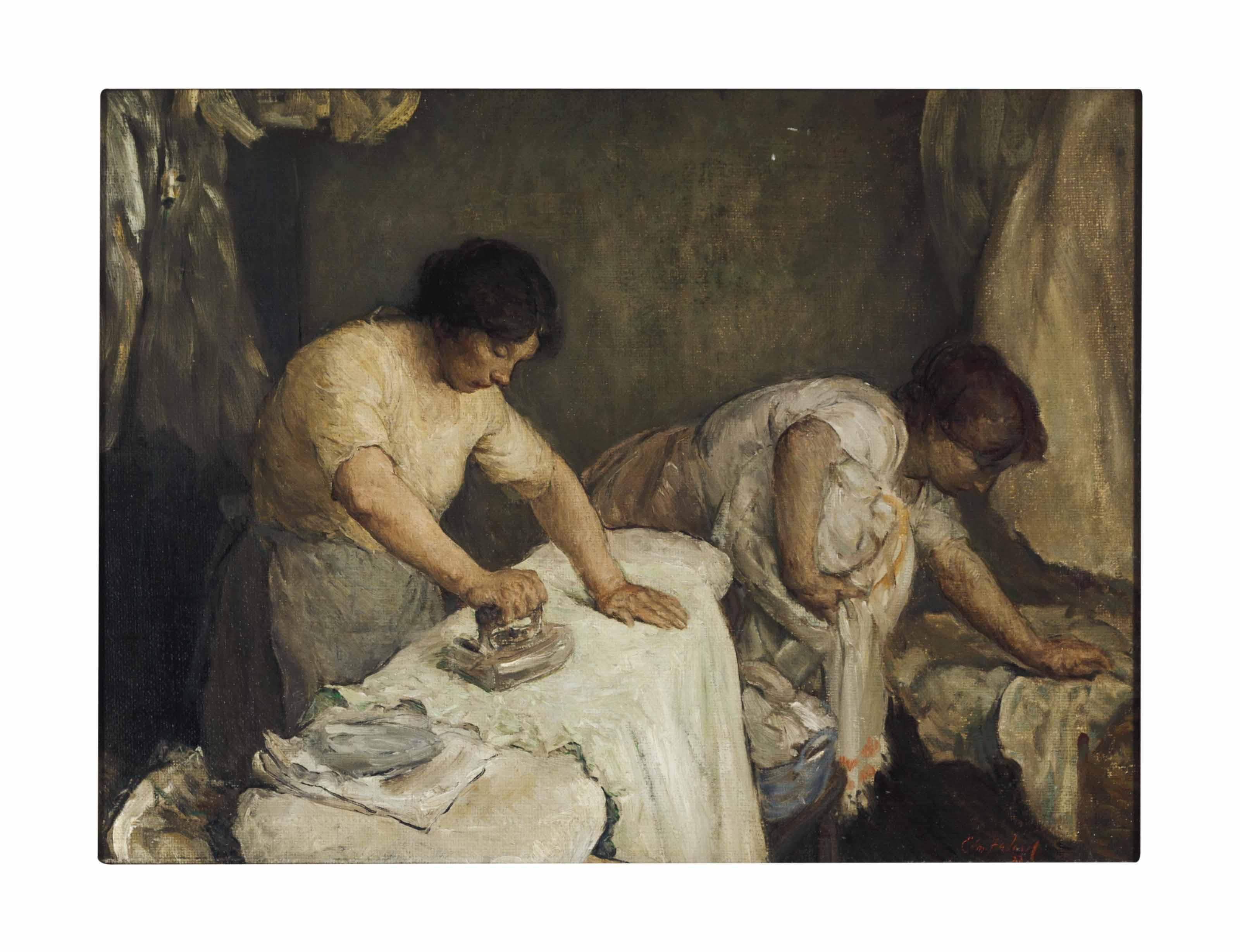 Edmund F. Ward - Washerwomen