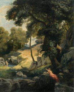 Edmund Friedrich Kanoldt - Echo und Narziss