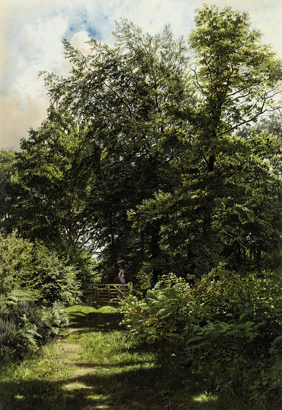 Edmund George Warren, R.I. - Fetching water