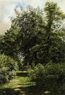 Edmund George Warren, R.I. - Fetching water