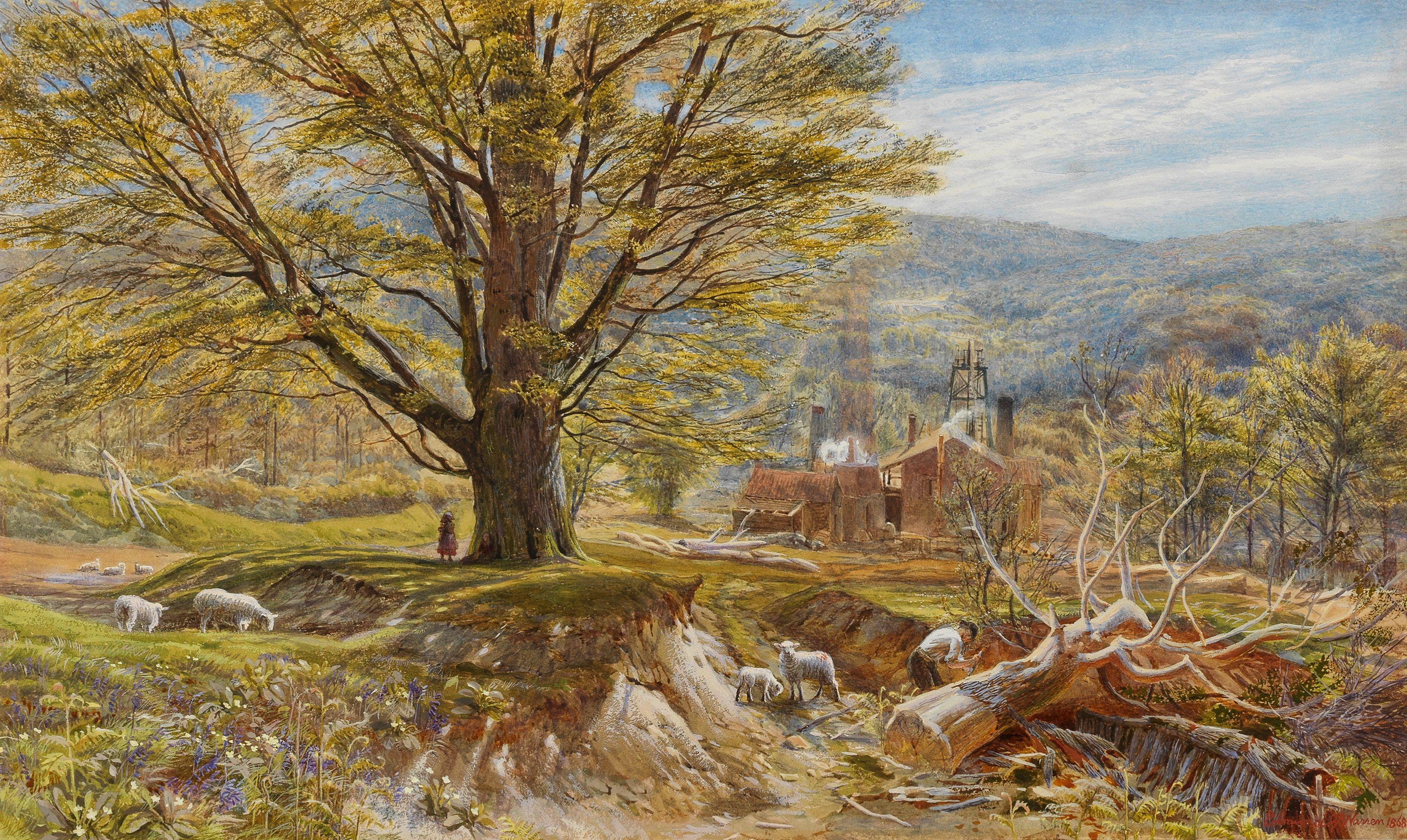 Edmund George Warren - The woodcutter