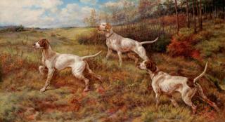 Edmund Henry Osthaus - Hunting in the Fall - Three Pointers
