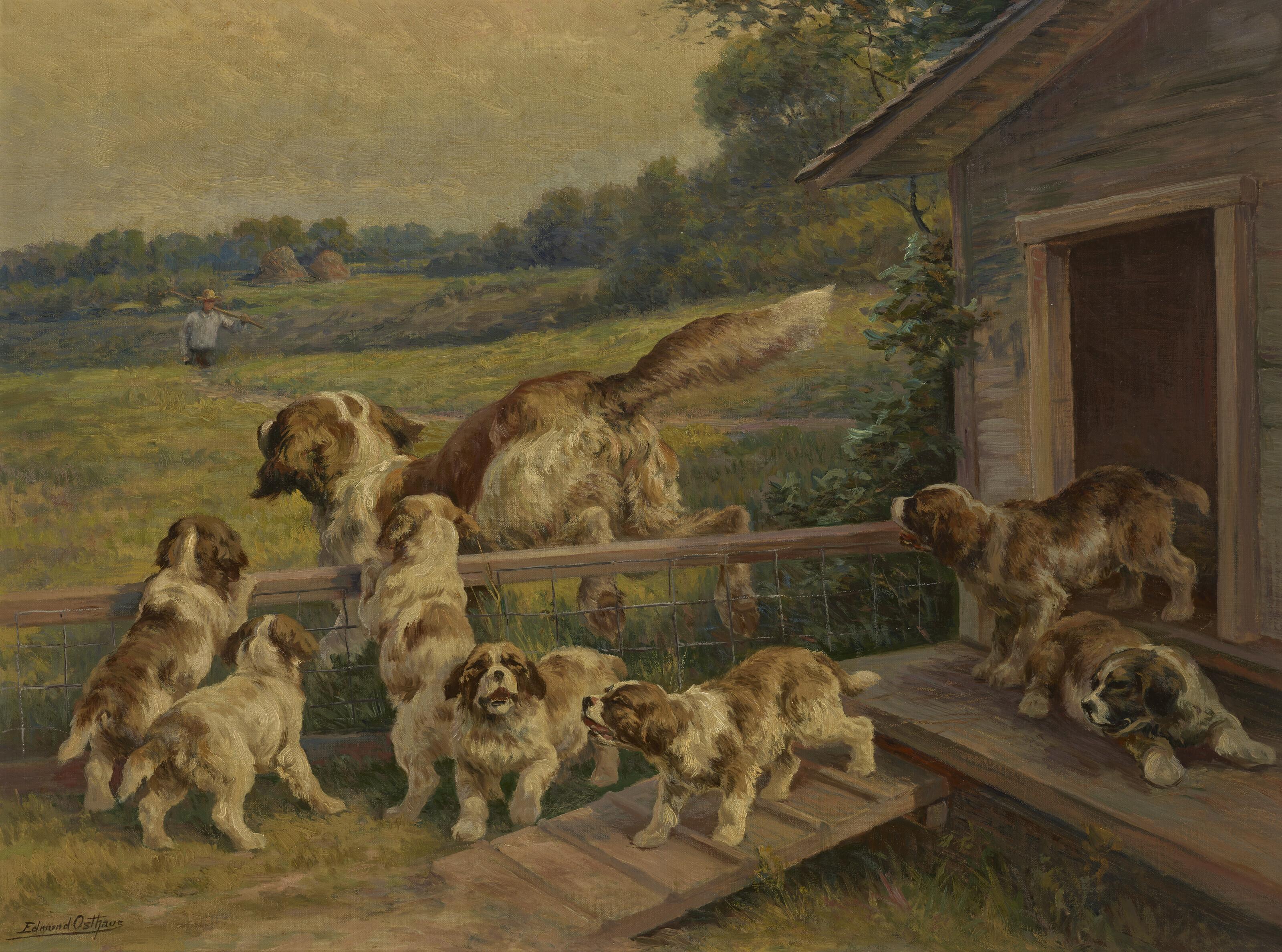 Edmund Henry Osthaus - Master is Coming