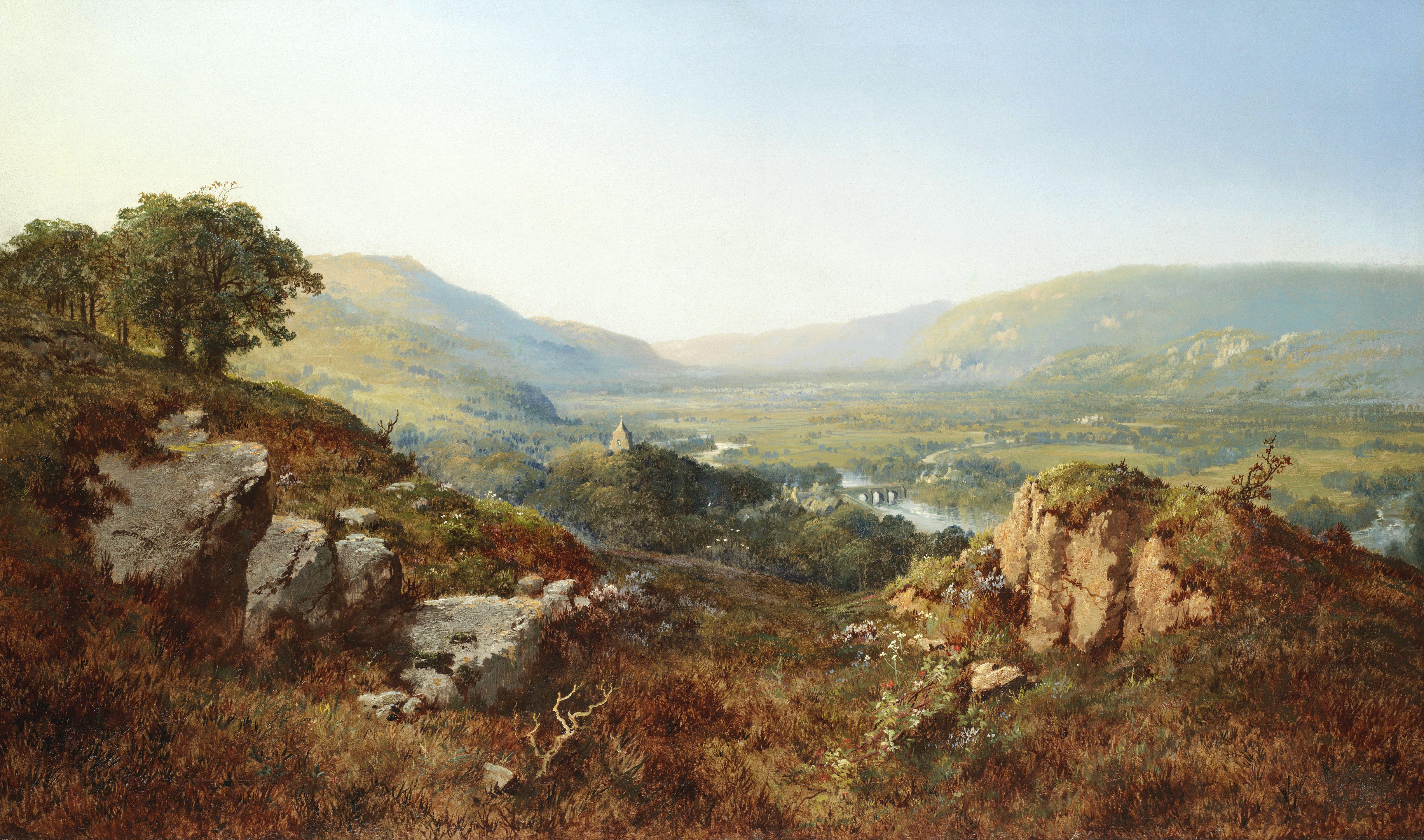 Edmund John Niemann - An Extensive Valley Landscape