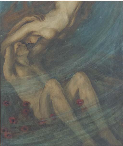 Edmund Joseph Sullivan, R.W.S. - The kiss