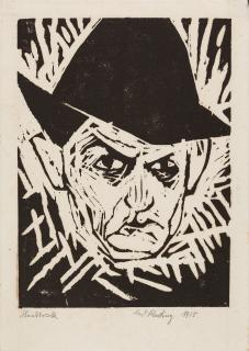 Edmund Kesting - Selbstbildnis.