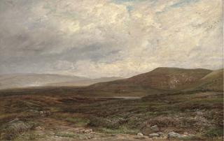 Edmund Morison Wimperis - On the moors near Bolton, Yorkshire