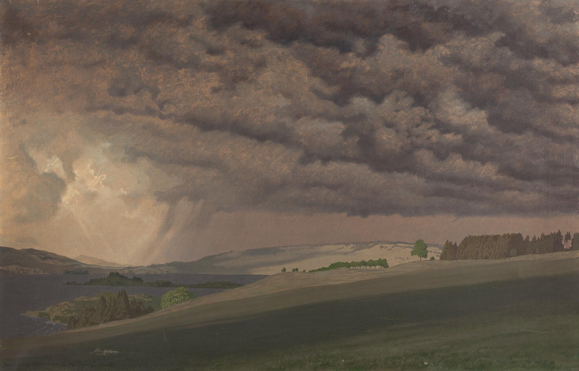 Edmund Steppes - „Gewitter und Wolkenbruch“