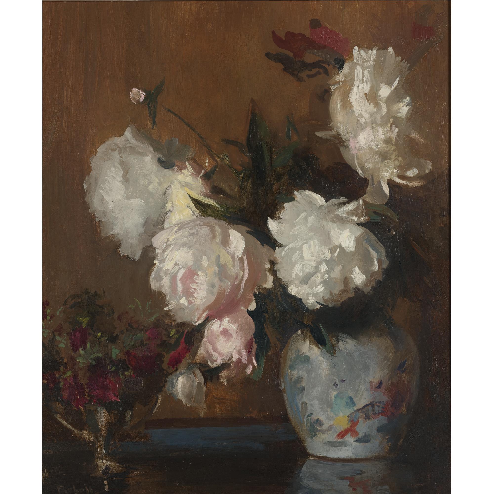 Edmund Tarbell - Peonies