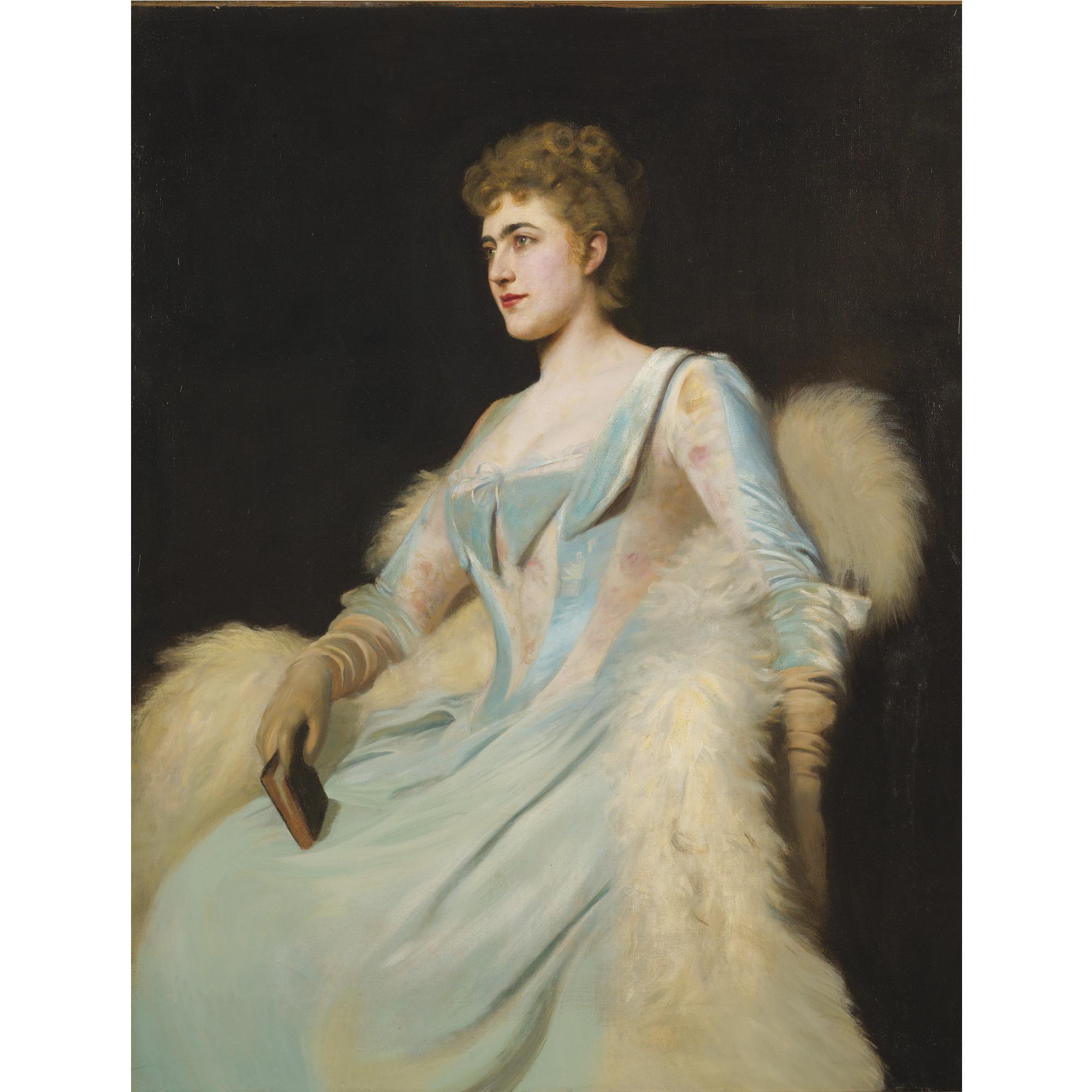 Edmund Tarbell - Portrait Of A Lady