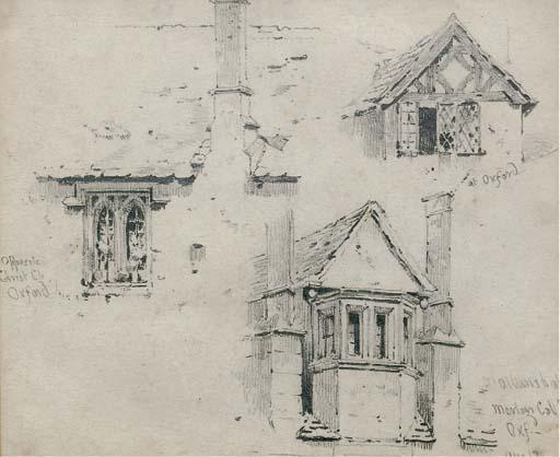 Edmund Thomas Parris - Studies of Medieval Windows In Oxford