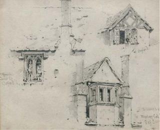 Edmund Thomas Parris - Studies of Medieval Windows In Oxford