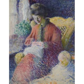 Edmund William Greacen - Sewing