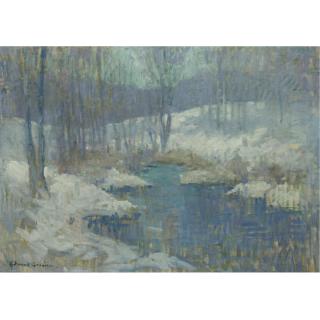 Edmund William Greacen - Winter Stream