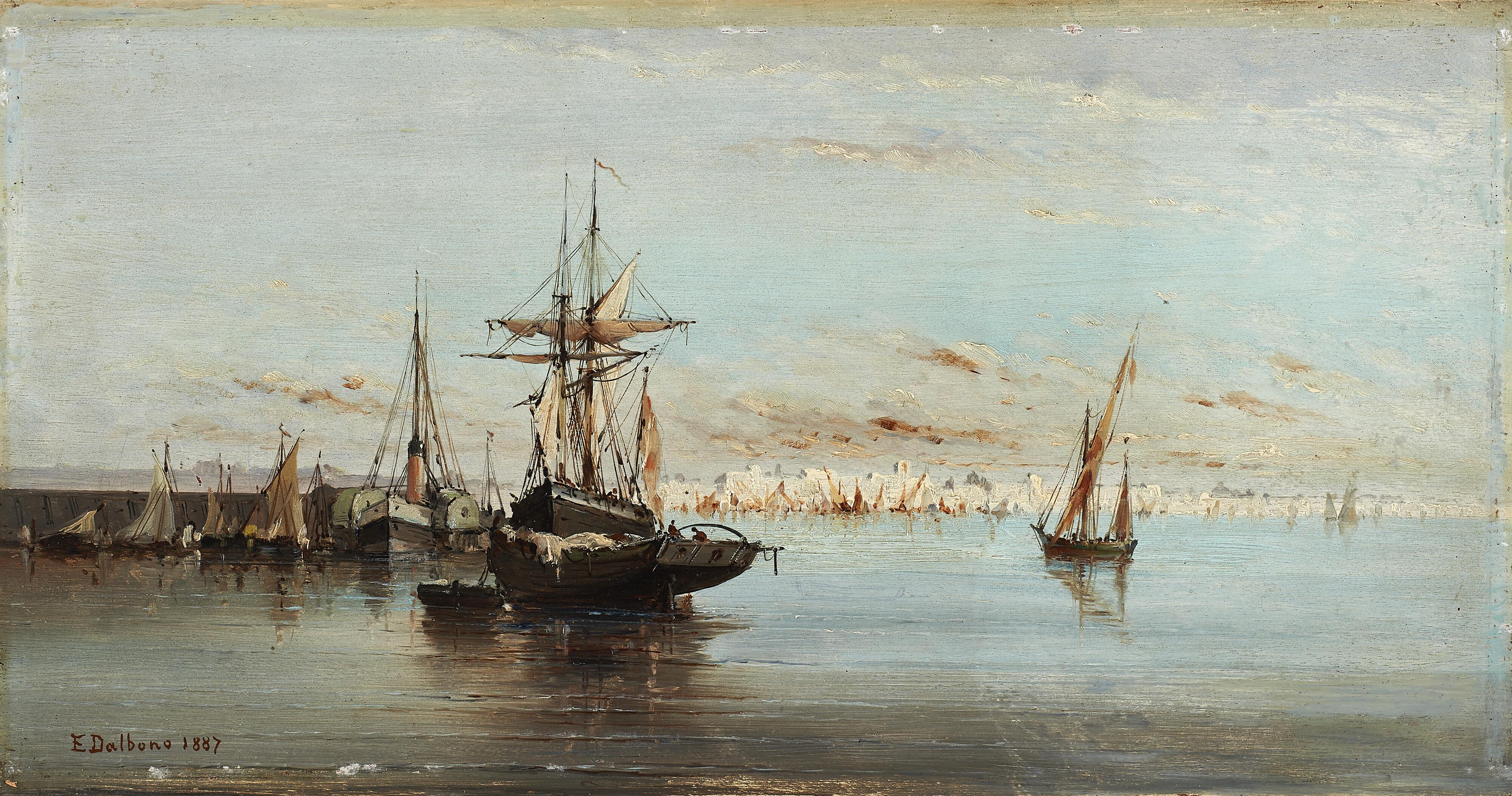 Edoardo Dalbono - Velieri