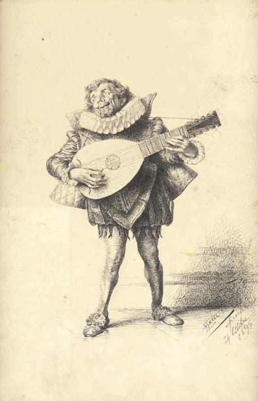 Edoardo Gelli - Giullare With Guitar