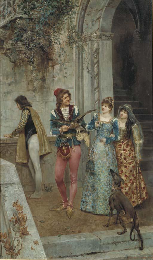 Edoardo Gioja - The charming falconer